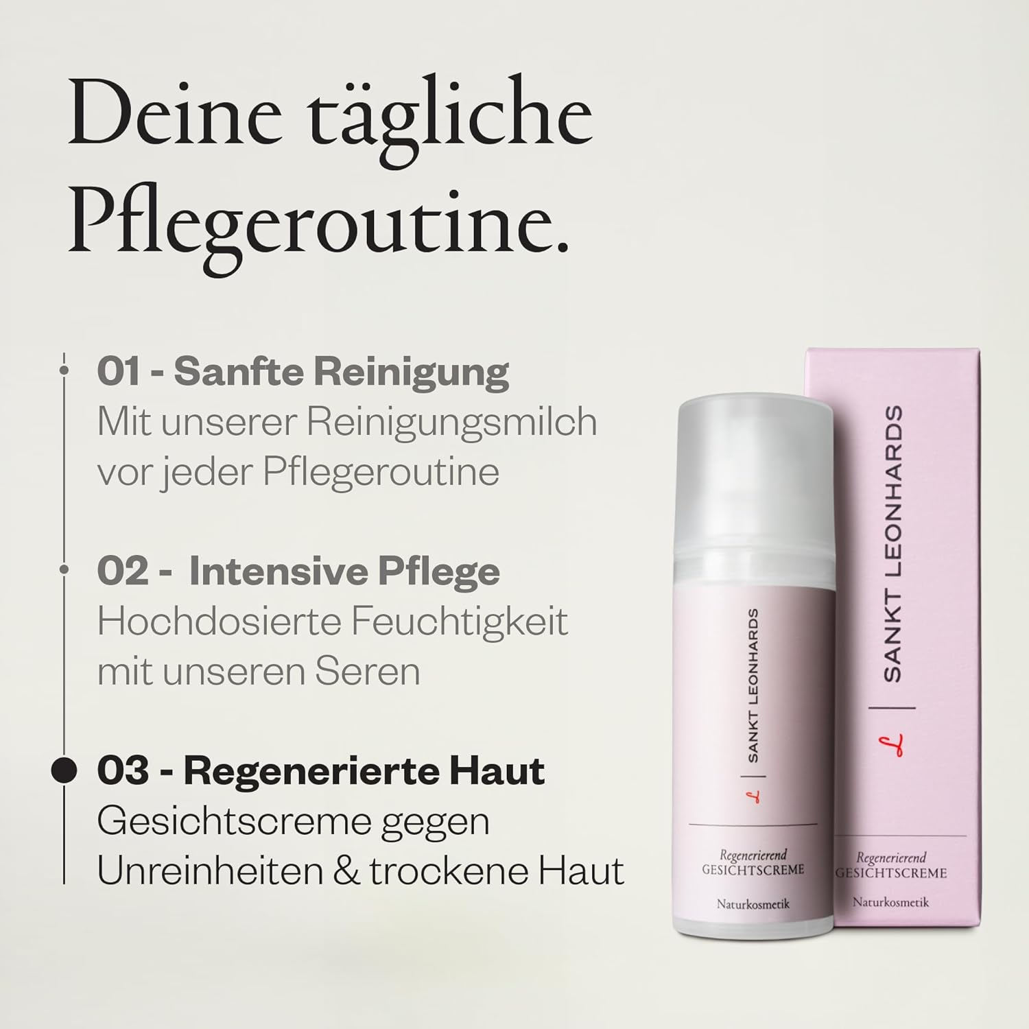 Regenerierende Gesichtscreme + GRATIS Lip Balm