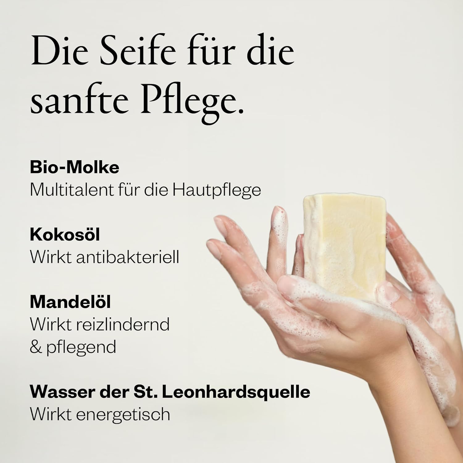 Pflegende Ziegenmilch-Seife