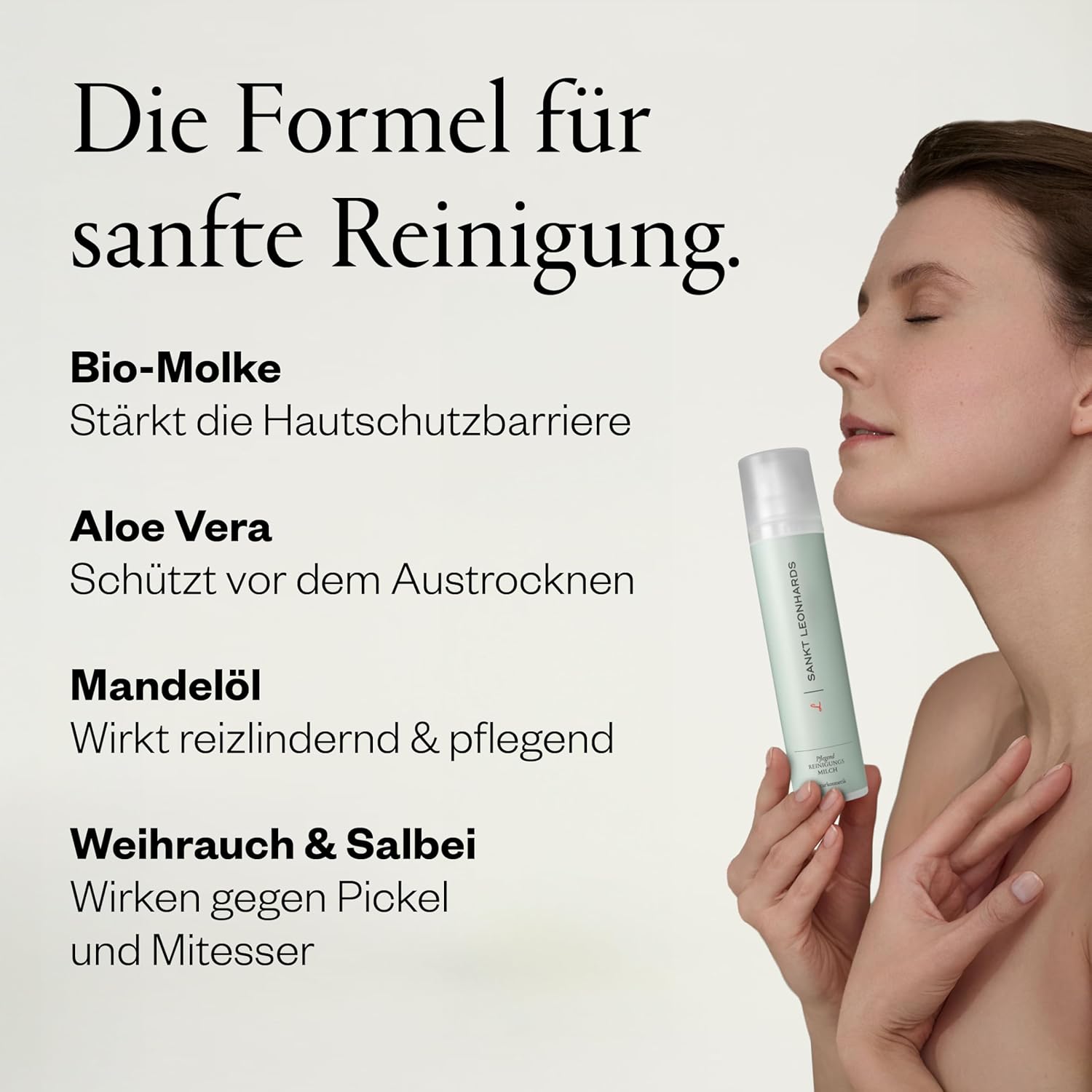 pflegende Reinigungsmilch