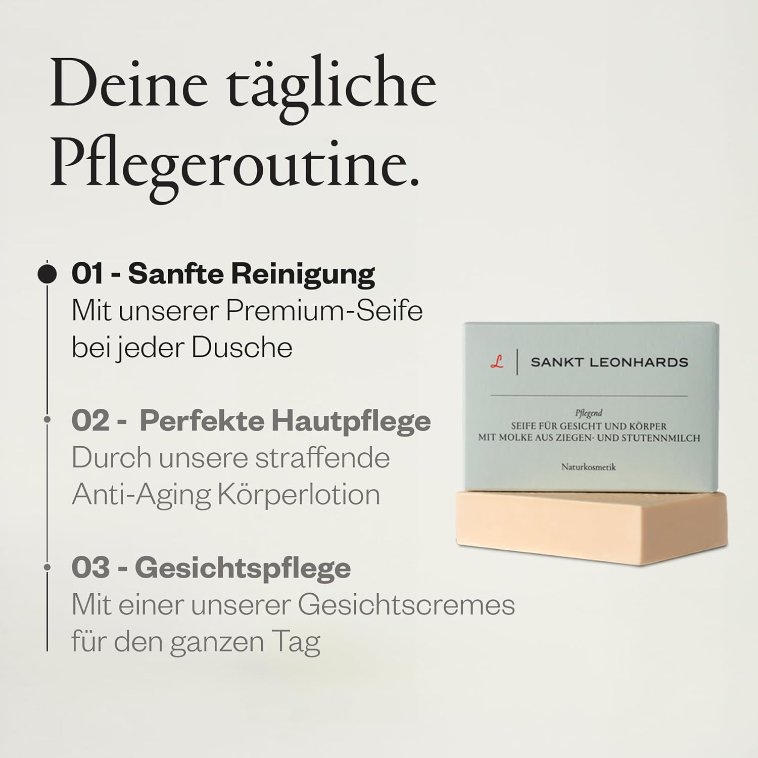 Pflegende Ziegenmilch-Seife